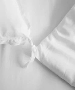 Ettitude Sustainable Materials Bamboo Twill Duvet Cover - Cloud 12 Ettitude Sustainable Materials Bamboo Twill Duvet Cover - Cloud