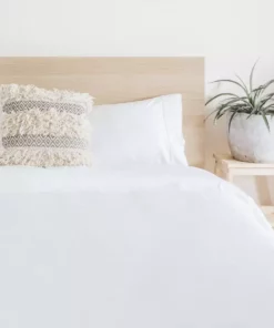 Ettitude Sustainable Materials Bamboo Twill Duvet Cover - Cloud 9 Ettitude Sustainable Materials Bamboo Twill Duvet Cover - Cloud