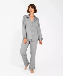 Ettitude Best Sellers Charcoal Bamboo Lyocell Pajama Pants - Dove Gray 6 Ettitude Best Sellers Charcoal Bamboo Lyocell Pajama Pants - Dove Gray
