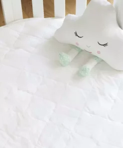 Ettitude Home Goods Bamboo Crib Mattress Protector