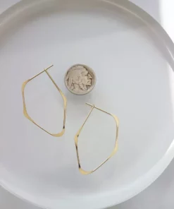 L.Greenwalt Jewelry Best Sellers Facet Hoop Earrings 17 L.Greenwalt Jewelry Best Sellers Facet Hoop Earrings