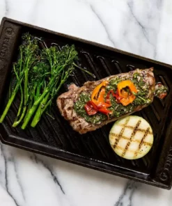 FINEX Cast Iron 15" Lean Grill Pan 14 FINEX Cast Iron 15