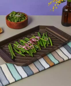 FINEX Cast Iron 15" Lean Grill Pan