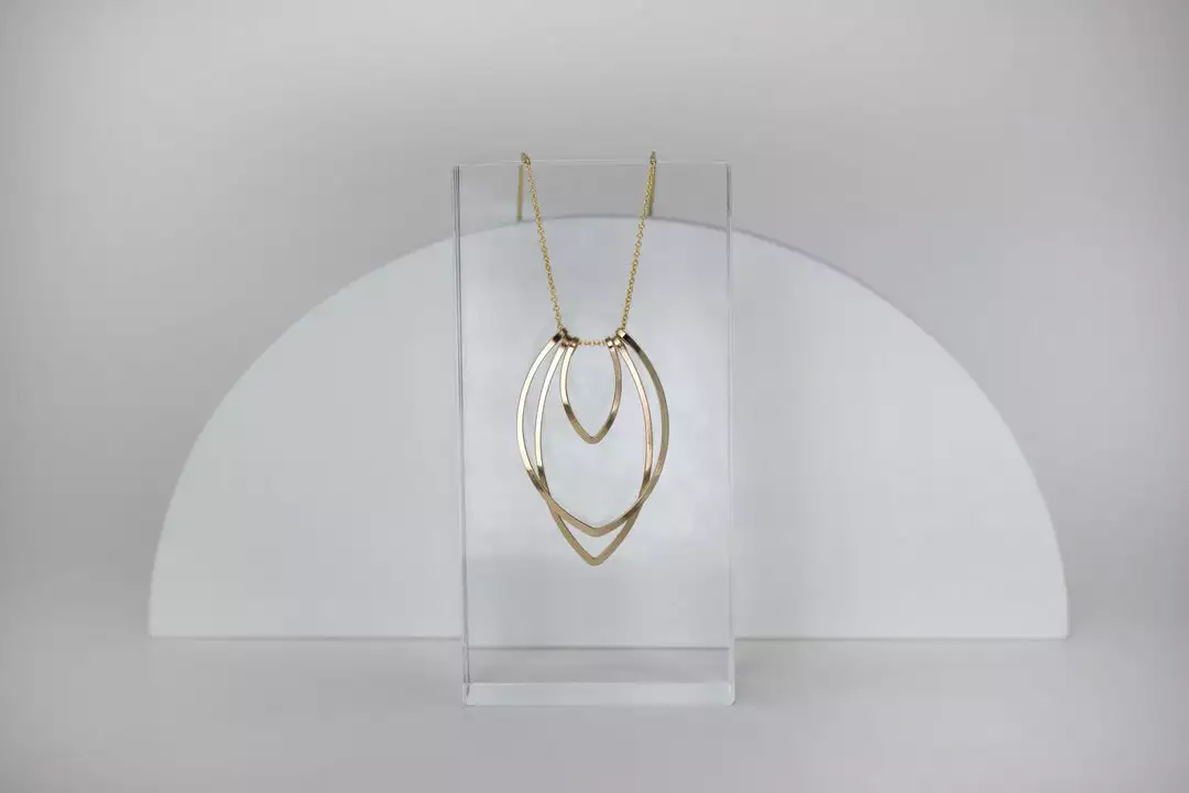 L.Greenwalt Jewelry Flame Necklace - Small 4 L.Greenwalt Jewelry Flame Necklace - Small