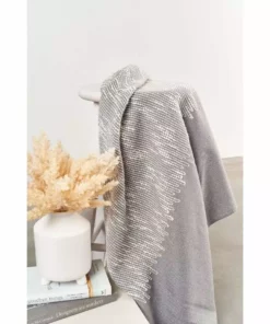 Studio Variously Flo Merino Throw Blanket Home Goods