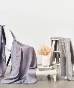 Studio Variously Flo Merino Throw Blanket Home Goods