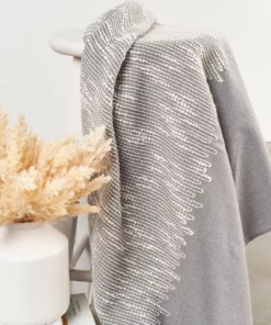 Studio Variously Flo Merino Throw Blanket Home Goods