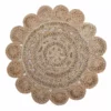 Casa Amarosa Flora Jute Rug Home Goods