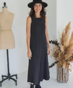 Mien Clothing Fortuna Wide Rib Dress