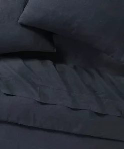 Sijo Home Goods French Linen Pillowcase Set - Pebble 5 Sijo Home Goods French Linen Pillowcase Set - Pebble