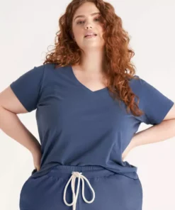 The Standard Stitch Clothing V Neck Tee