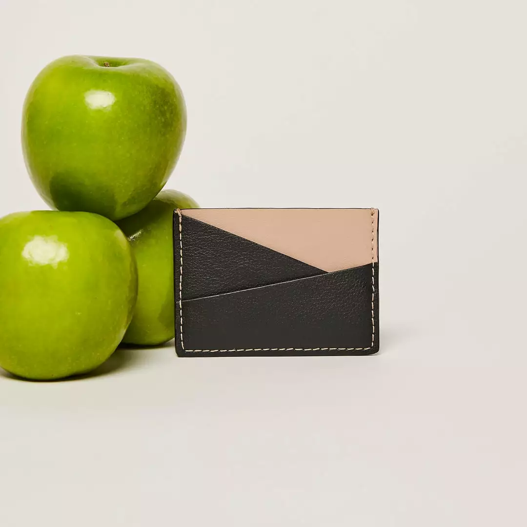 Allégorie Accessories Gala Apple Leather Puzzle Cardholder 1 Allégorie Accessories Gala Apple Leather Puzzle Cardholder