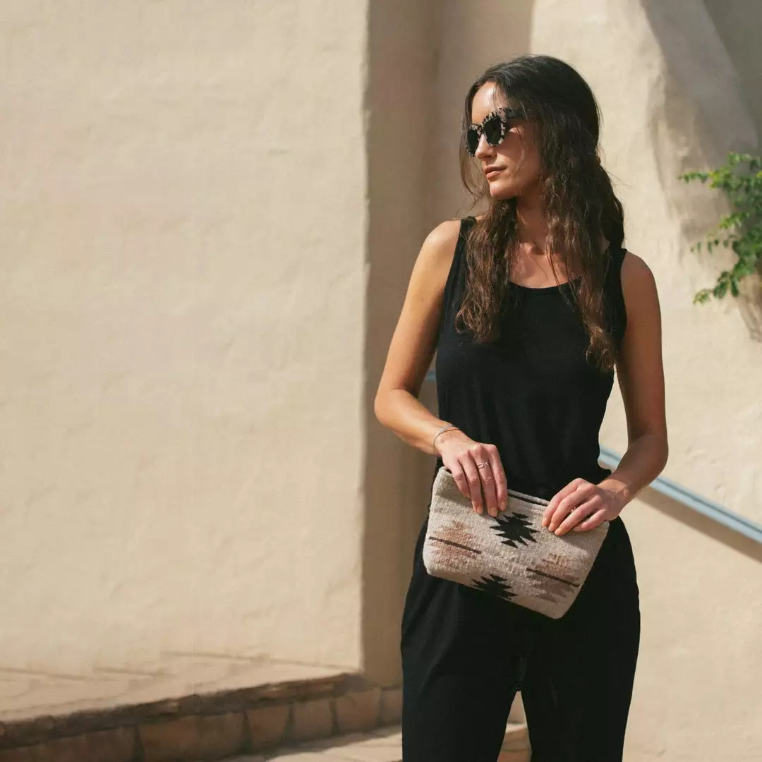 MZ Fair Trade Gemstone Wool Clutch Bag 9 MZ Fair Trade Gemstone Wool Clutch Bag