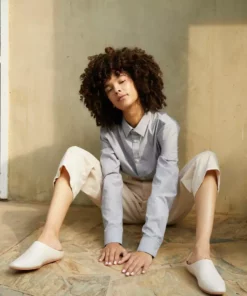 Coclico Gina Shearling Slide - Ecru 9 Coclico Gina Shearling Slide - Ecru