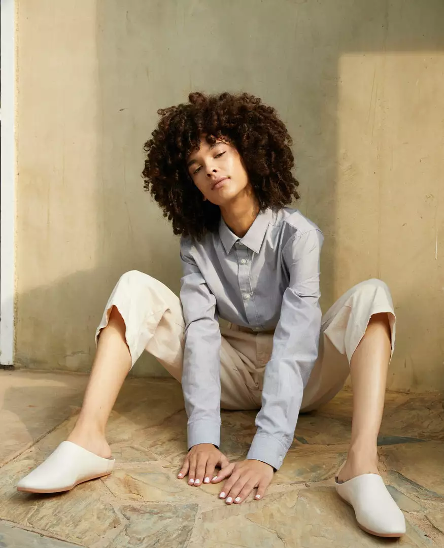 Coclico Gina Shearling Slide - Ecru 4 Coclico Gina Shearling Slide - Ecru