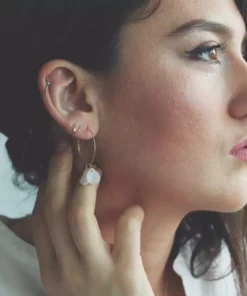 Giulia Letzi + META Jewelry Lora Upcycled Hoop Earrings