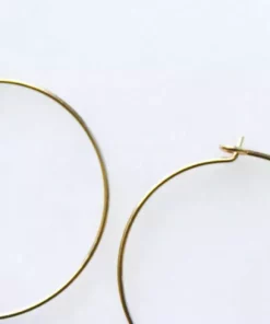 Giulia Letzi + META Jewelry Emma Upcycled Hoop Earrings - Emerald Best Sellers