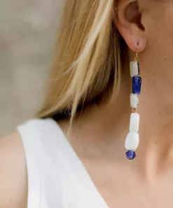 Abby Alley Recycled Glass Drop Earrings