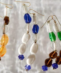 Abby Alley Recycled Glass Drop Earrings