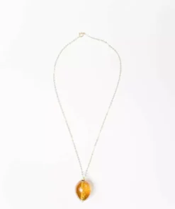 Abby Alley Recycled Glass Egg Necklace Jewelry