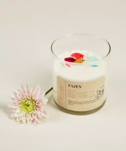 Ritual And Fancy Best Sellers Natural Flower Petal Glass Tumbler Candle - 12 Oz