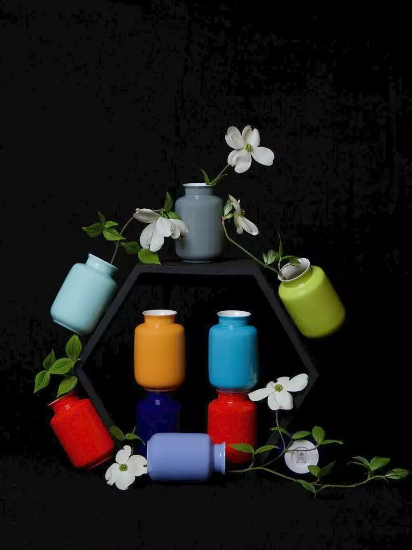 Middle Kingdom Best Sellers Glossy Mini Porcelain Vase 1 2 Middle Kingdom Best Sellers Glossy Mini Porcelain Vase 1