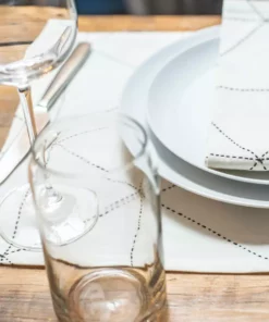 Anchal Best Sellers Graph Placemat Set