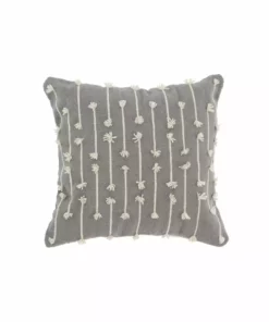 Kiliim Gray Sediments Throw Pillow Cover Home Goods
