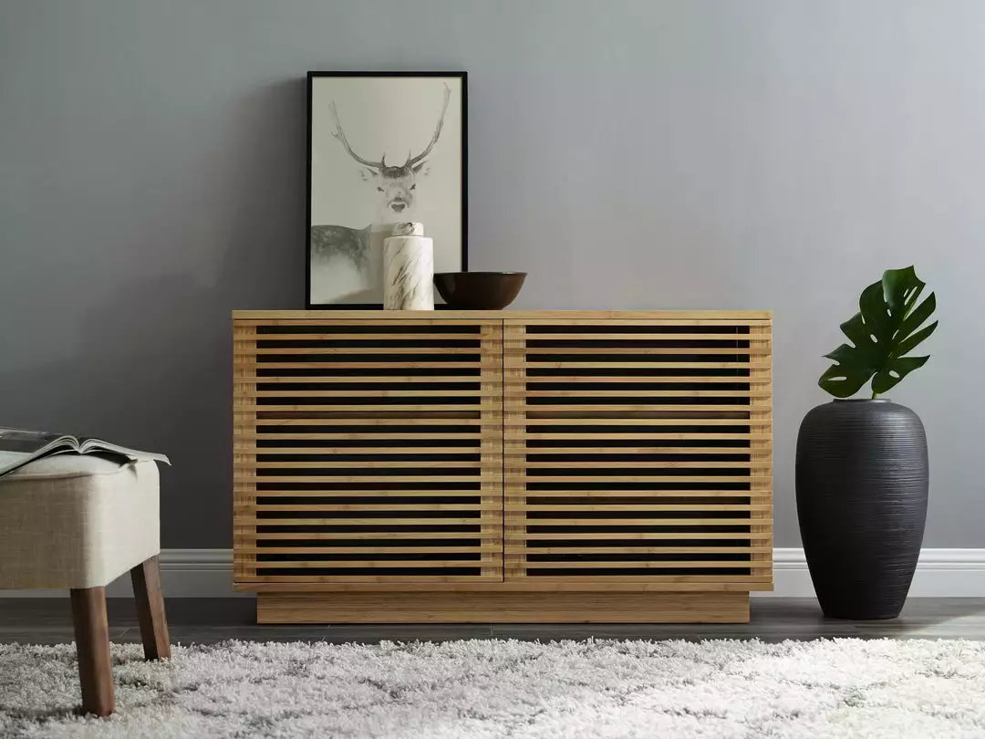 Greenington Furniture 48" Rowan Media Center - Caramelized 4 Greenington Furniture 48" Rowan Media Center - Caramelized