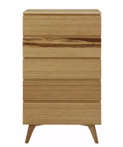 Greenington Azara Five Drawer Chest - Caramelized