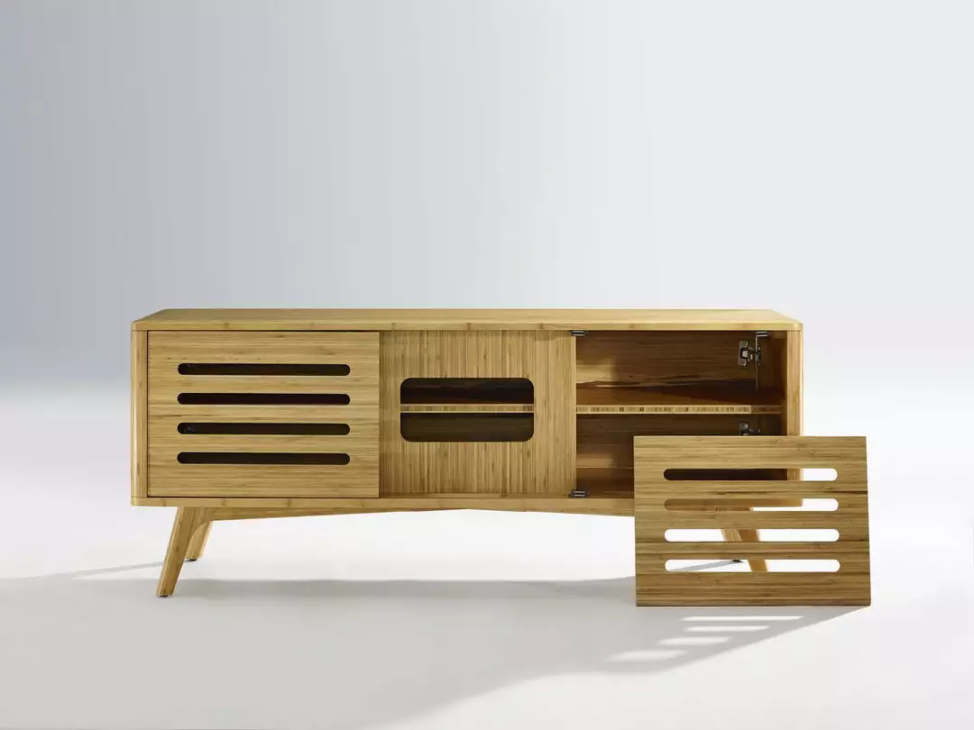 Greenington Azara Media Cabinet - Caramelized 5 Greenington Azara Media Cabinet - Caramelized