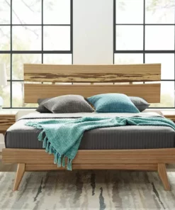 Greenington Azara Platform Bed - Caramelized Furniture