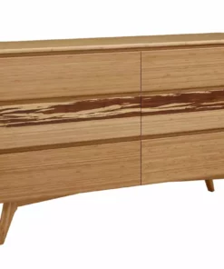 Greenington Azara Six Drawer Dresser - Caramelized Furniture