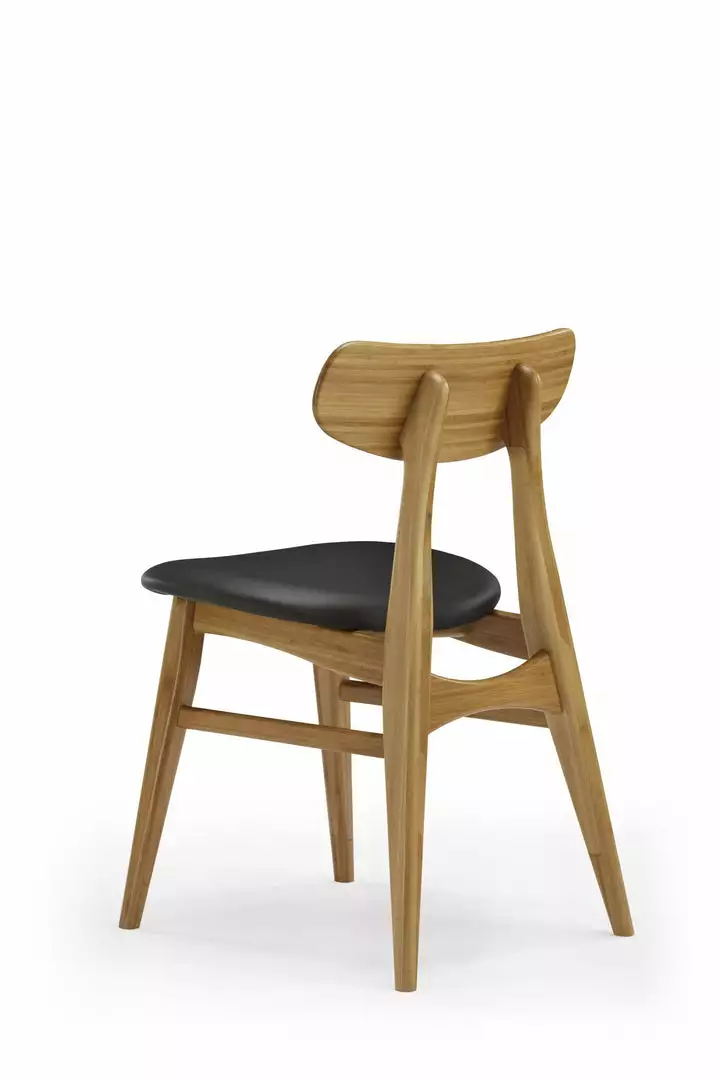 Greenington Furniture Cassia Dining Chair Set - Caramelized With Leather Seat 4 Greenington Furniture Cassia Dining Chair Set - Caramelized With Leather Seat