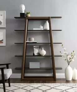 Greenington Furniture Currant Bookshelf - Black Walnut