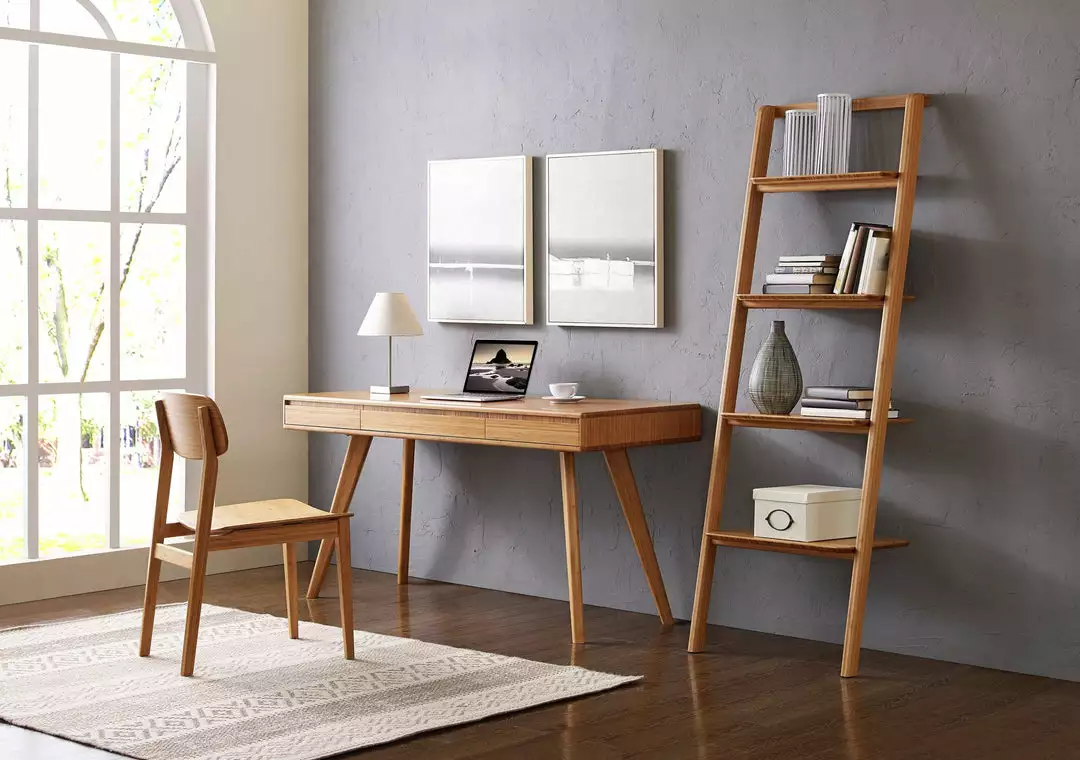 Greenington Currant Leaning Bookshelf - Caramelized Furniture 3 Greenington Currant Leaning Bookshelf - Caramelized Furniture