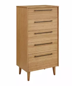 Greenington Furniture Sienna Five Drawer Chest - Caramelized