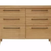 Greenington Furniture Sienna Six Drawer Dresser - Caramelized