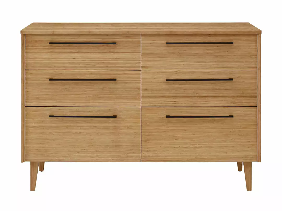 Greenington Furniture Sienna Six Drawer Dresser - Caramelized 1 Greenington Furniture Sienna Six Drawer Dresser - Caramelized