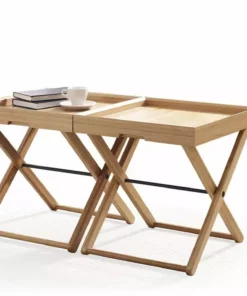 Greenington Teline Tray Table - Caramelized Furniture