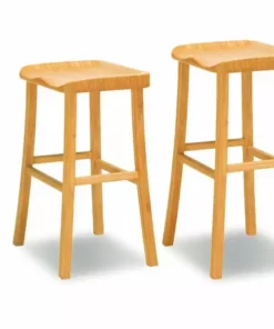 Greenington Tulip Bar Stool Set - Caramelized Furniture