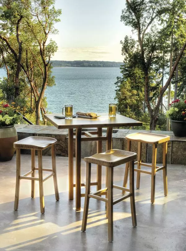 Greenington Furniture Tulip Counter Height Table - Caramelized 2 Greenington Furniture Tulip Counter Height Table - Caramelized