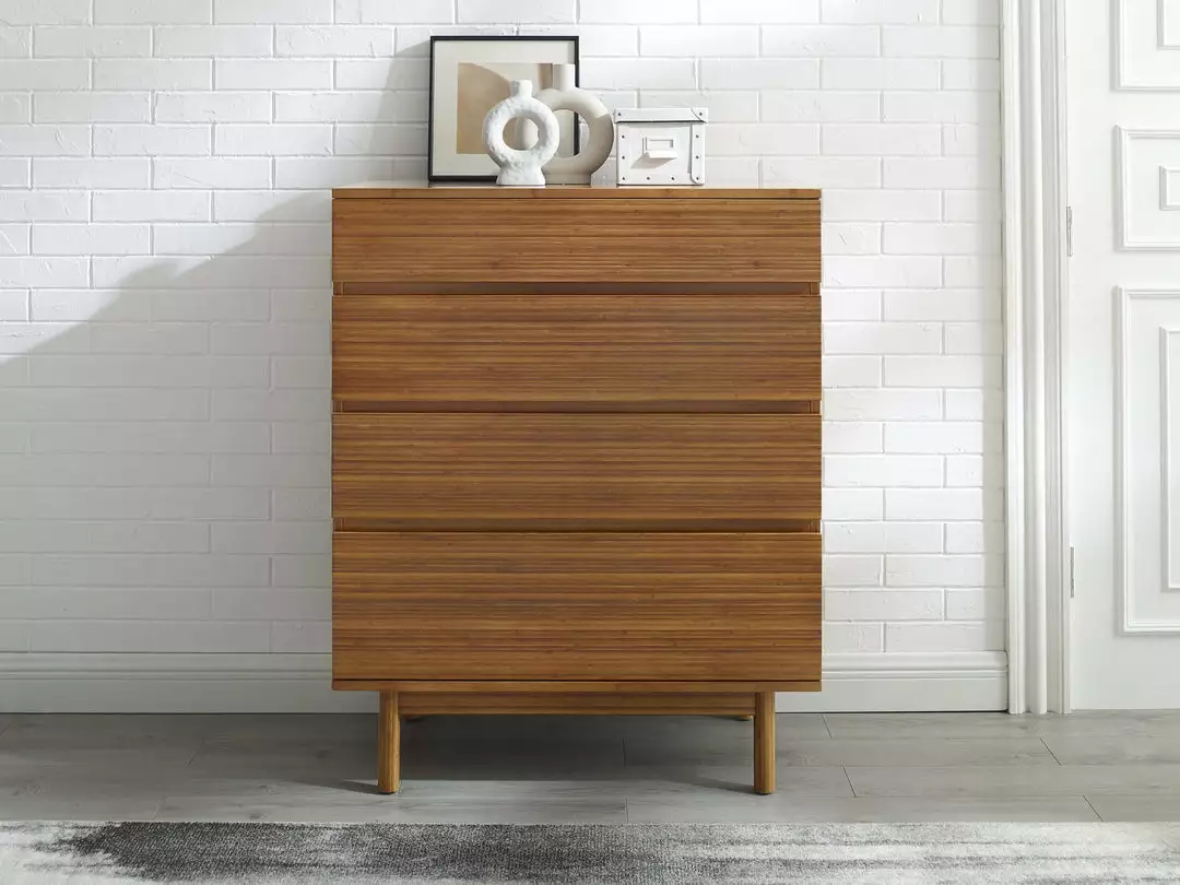 Greenington Furniture Ventura Four Drawer High Chest Dresser 2 Greenington Furniture Ventura Four Drawer High Chest Dresser