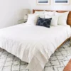 Anchal Home Goods Grid Stitch Quilt Bedding