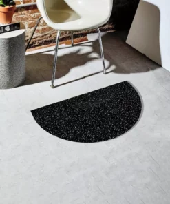 Slash Objects Best Sellers Half Circle Recycled Rubber Floor Mat