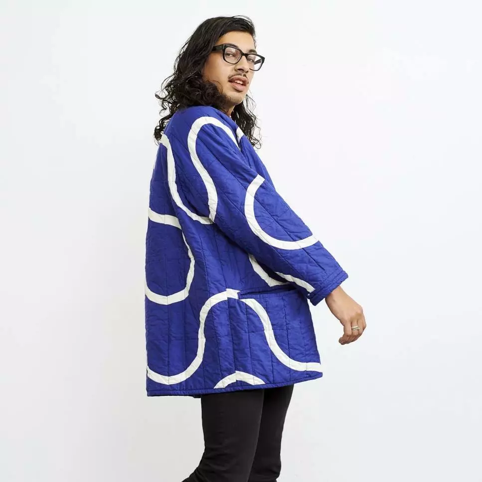 Haptic Lab Snake Path Quilt Coat 1 Haptic Lab Snake Path Quilt Coat