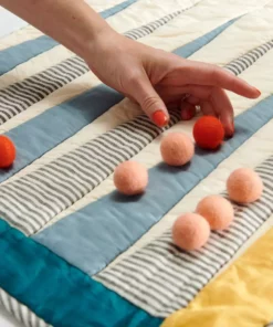 Haptic Lab Home Goods Quilted Backgammon Set