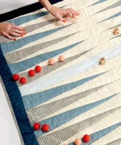 Haptic Lab Home Goods Quilted Backgammon Set