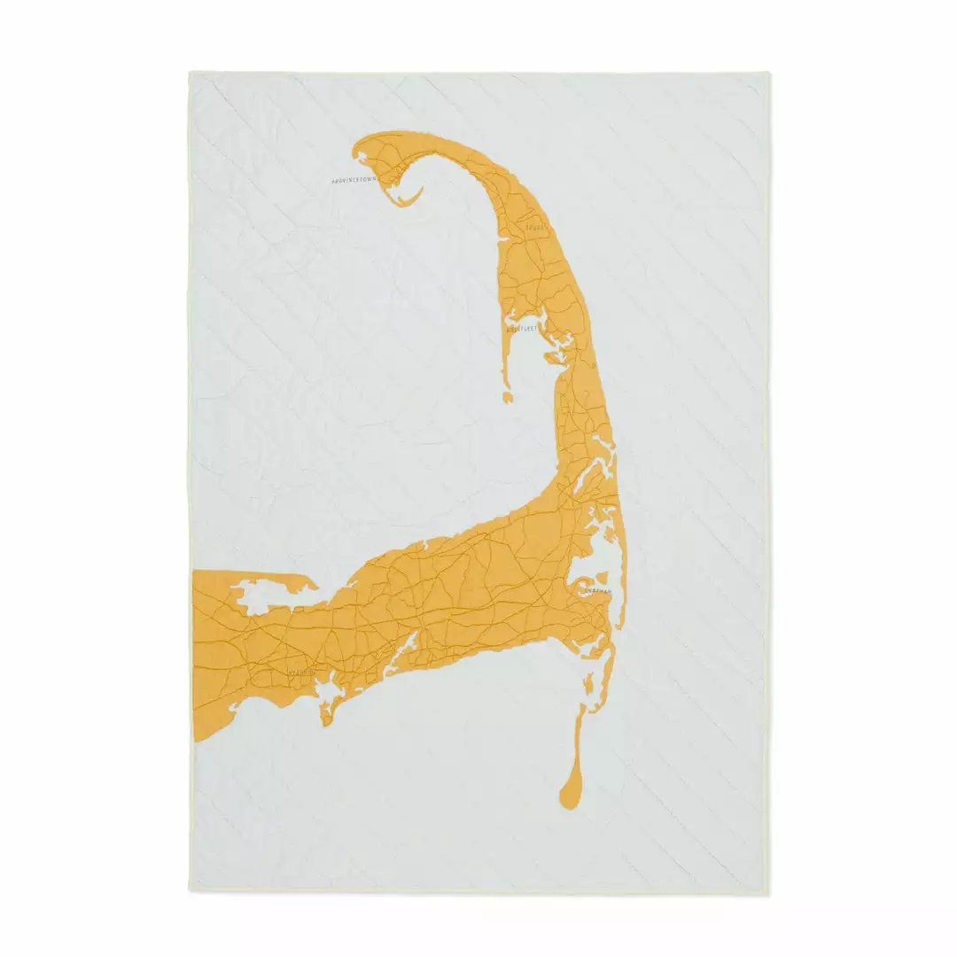 Haptic Lab Cape Cod Map Throw Quilt 3 Haptic Lab Cape Cod Map Throw Quilt