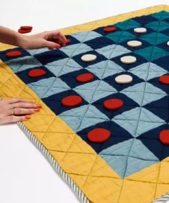 Haptic Lab Quilted Checkers Set